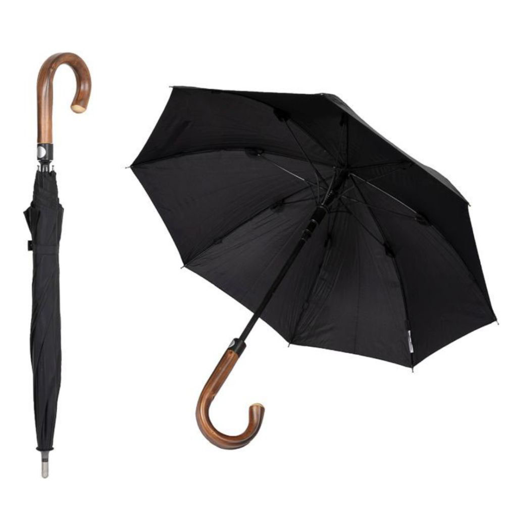 Parasol do samoobrony męski z odblaskiem Security Umbrella men CitySafe round hook handle reflection Parasol do samoobrony męski z odblaskiem Security Umbrella men CitySafe round hook handle reflection