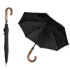 Parasol do samoobrony męski z odblaskiem Security Umbrella men CitySafe round hook handle reflection - E-10001-10
