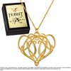 Pozłacany Naszyjnik Elronda z filmu Hobbit - Necklace Eldrond Brooch - NN1260