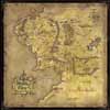Puzzle Władca Pierścieni Mapa śródziemia - NN9472