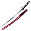 Samurai Katana with Dragon on Saya Red - JLZS574R