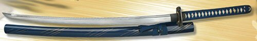 Samurai Katana - Samurai Tsuba Blue Samurai Katana - Samurai Tsuba Blue