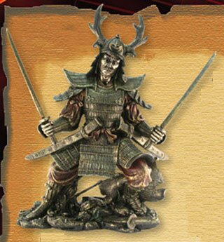 Samuraj z dwoma katanami