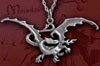Smaug Pendant - Srebrny Wisiorek ze Smaugiem z filmu Hobbit