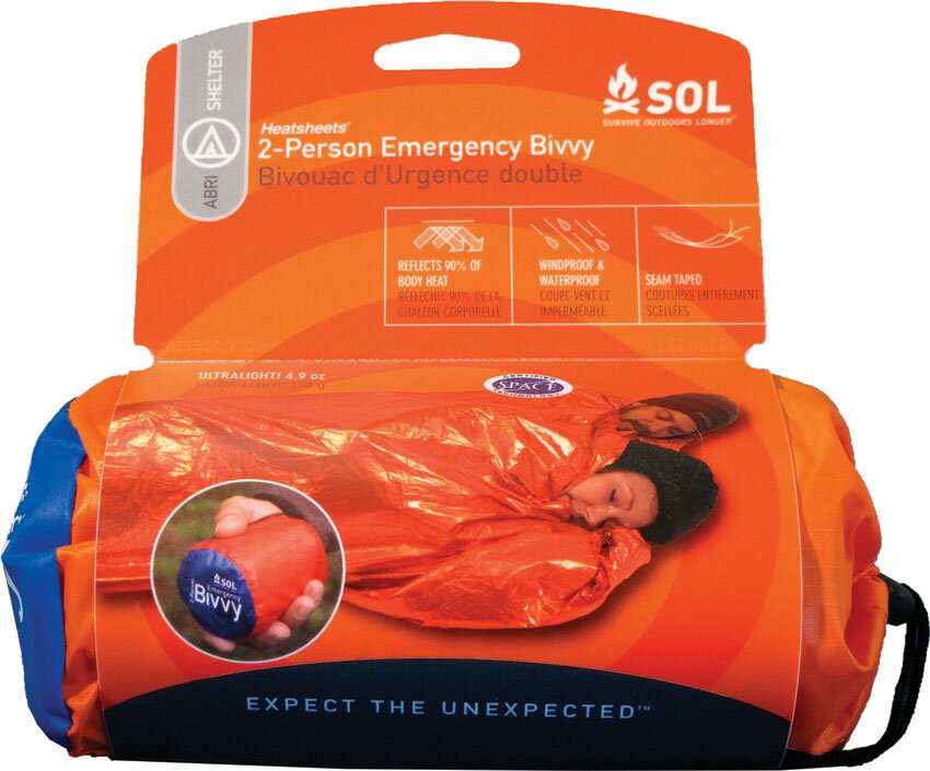 Śpiwór Survivalowy dwuosobowy - SOL Emergency Bivvy Shelter Śpiwór Survivalowy dwuosobowy - SOL Emergency Bivvy Shelter