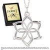 Srebrny Naszyjnik Galadrieli z filmu Hobbit - Galadriel Flower Necklace - NN1528