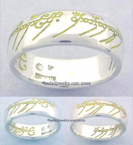 Sterling Silver The One Ring Yellow Sterling Silver The One Ring Yellow