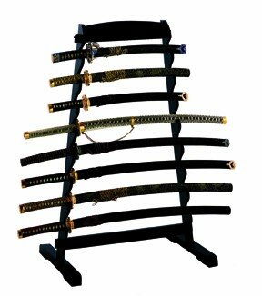 Sword Stand Wood (8 swords)