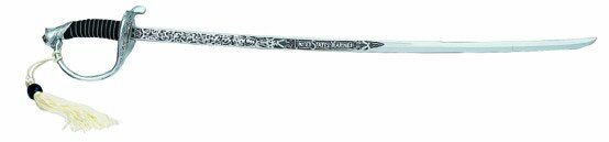 Szabla U.S. Marine Sword - Etched Blade