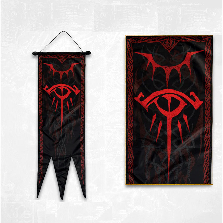 Sztandar Saurona - The Lord of the Rings Sauron War Banner