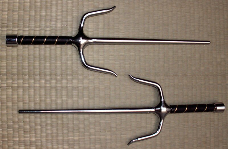 Sztylety Sai 18'' Okrągłe Chromowane