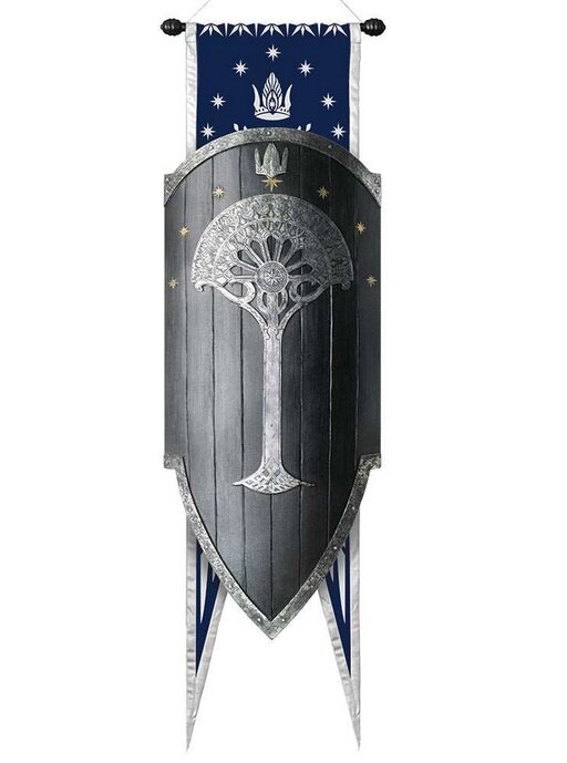 Tarcza Gondoru LOTR Second Age Gondorian War Shield Tarcza Gondoru LOTR Second Age Gondorian War Shield