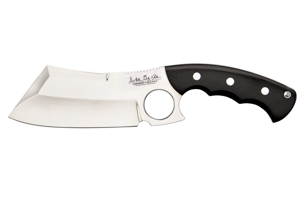Tasak Gil Hibben Legacy Ebony Cleaver Knife Tasak Gil Hibben Legacy Ebony Cleaver Knife