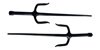 Treningowe Sztylety Sai Gumowe 19,5''