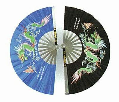 Wachlarz do Kung Fu - Dragon design