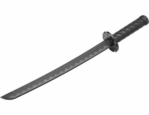 Wakizashi bokken czarny z tworzywa