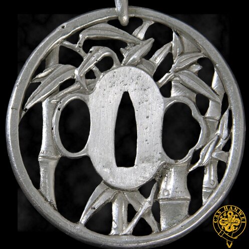 Wisiorek Hanwei Bamboo Tsuba Pendant Wisiorek Hanwei Bamboo Tsuba Pendant