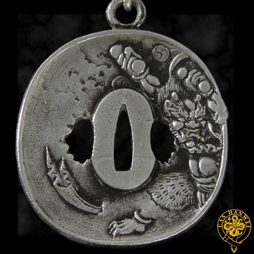 Wisiorek Hanwei Thunder God Tsuba Pendant Wisiorek Hanwei Thunder God Tsuba Pendant